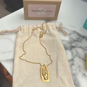 Brinier & Eliza Gold Necklace